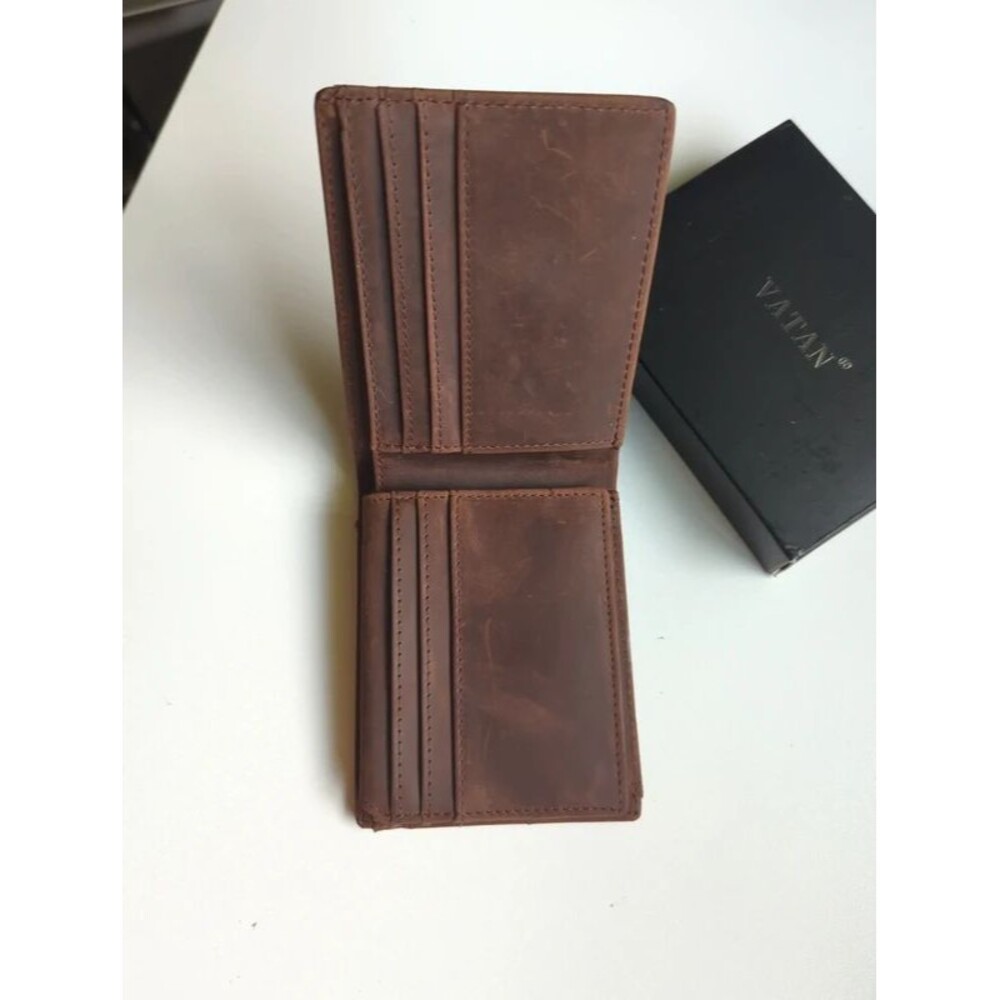 Man's leather wallet - Picture 2 of 4